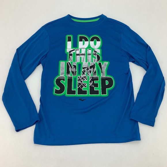 Everlast | Boy's Long Sleeve Shirt | Blue | Medium - Picture 1 of 2